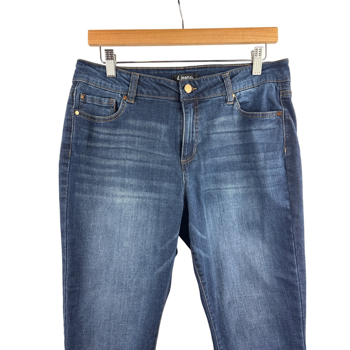 Women’s d.jeans Size 12 Medium Washed Blue Skinny Jeans