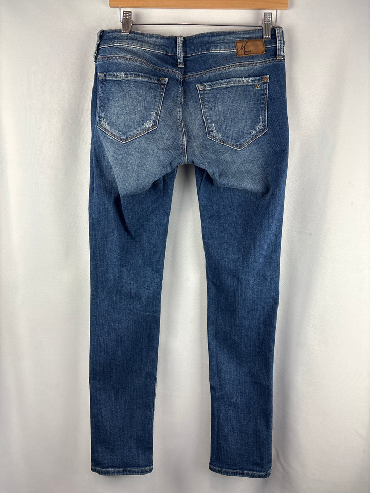 Women’s Mavi Size 27/32 Medium Wash Blue Skinny Jeans