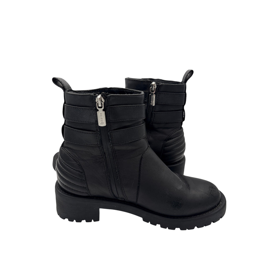 Women’s Blondo Size 8.5 Black Buckled Ankle Boots