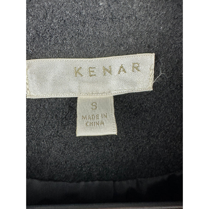 Women’s Kenar Wool and Leather Contrast Jacket Size Small