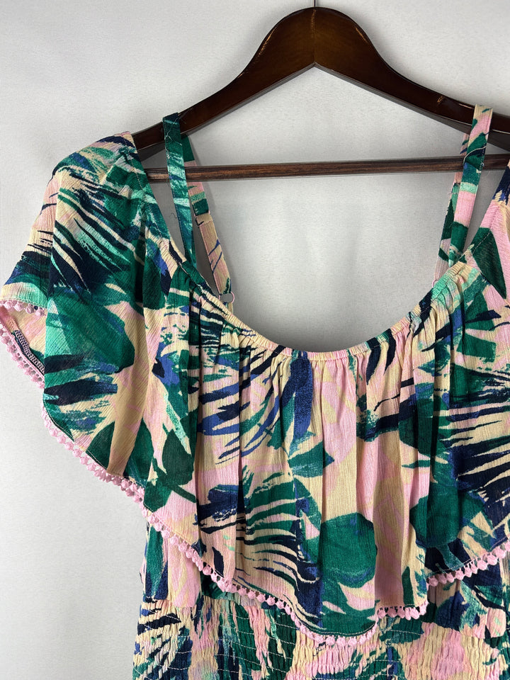 Women’s Torrid Size 0 Multicolor Off the Shoulder Blouse