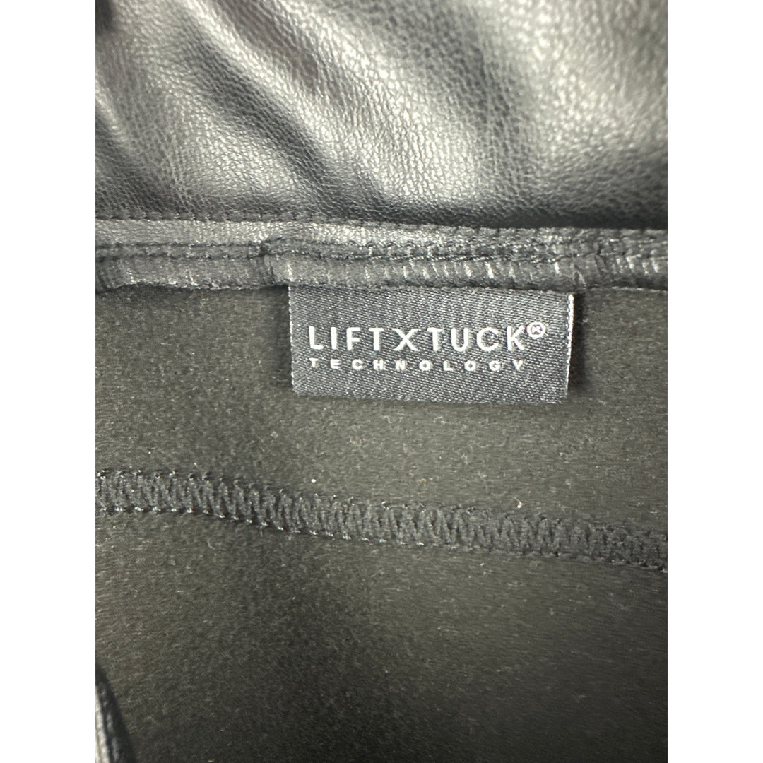 Women’s Faux Leather NYDJ Black Pants Size 16W