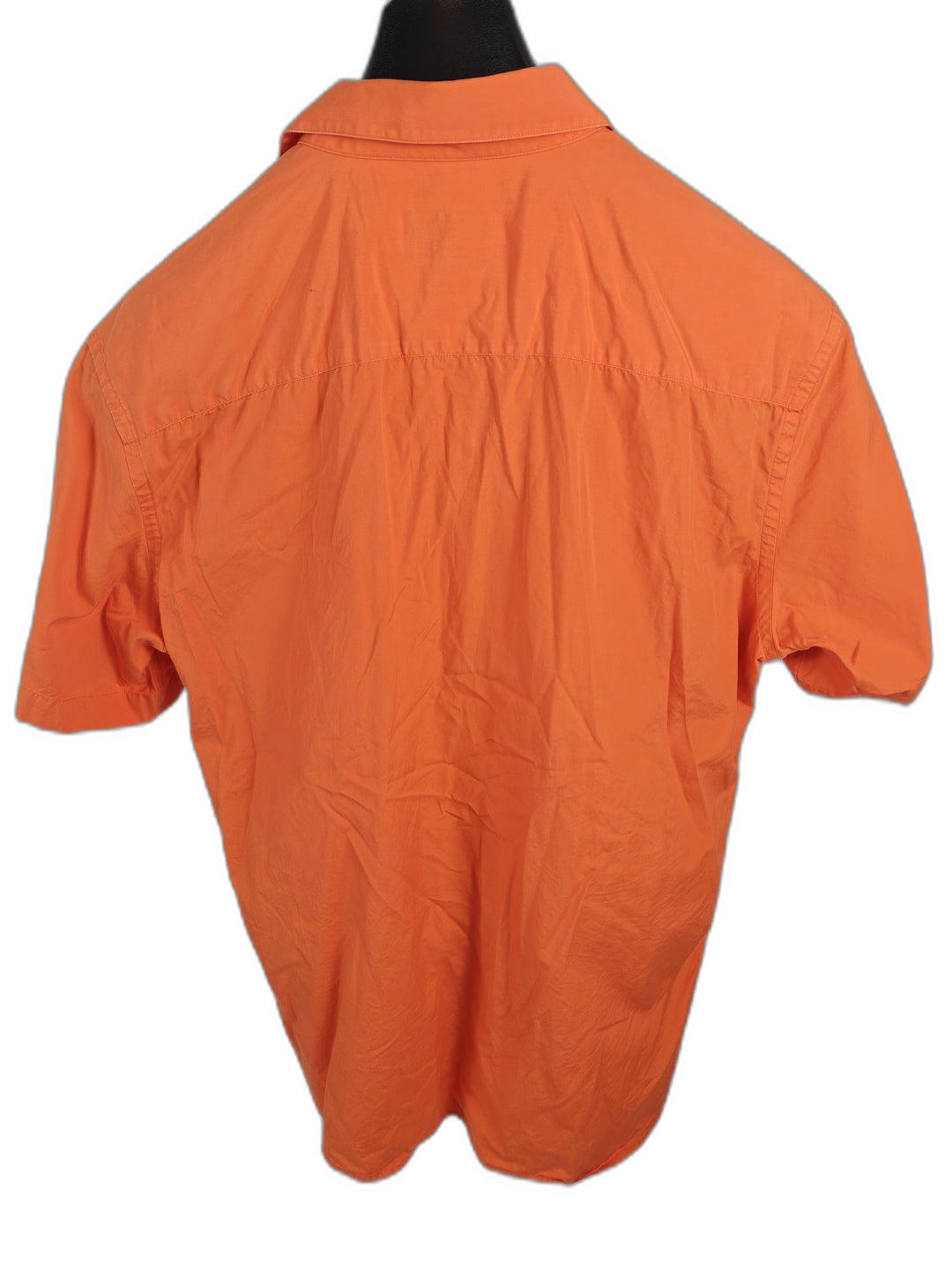 Men’s A|X Armani Exchange Short Sleeve Shirt Orange XL