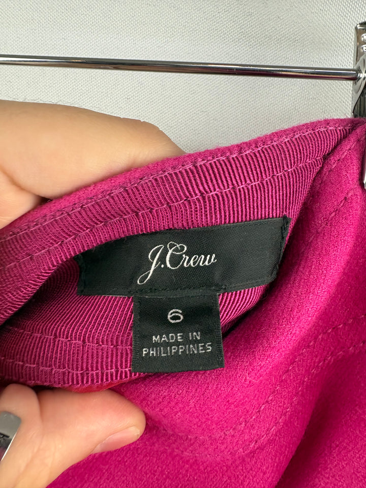 Women’s J.Crew Size 6 Hot Pink Pencil Skirt