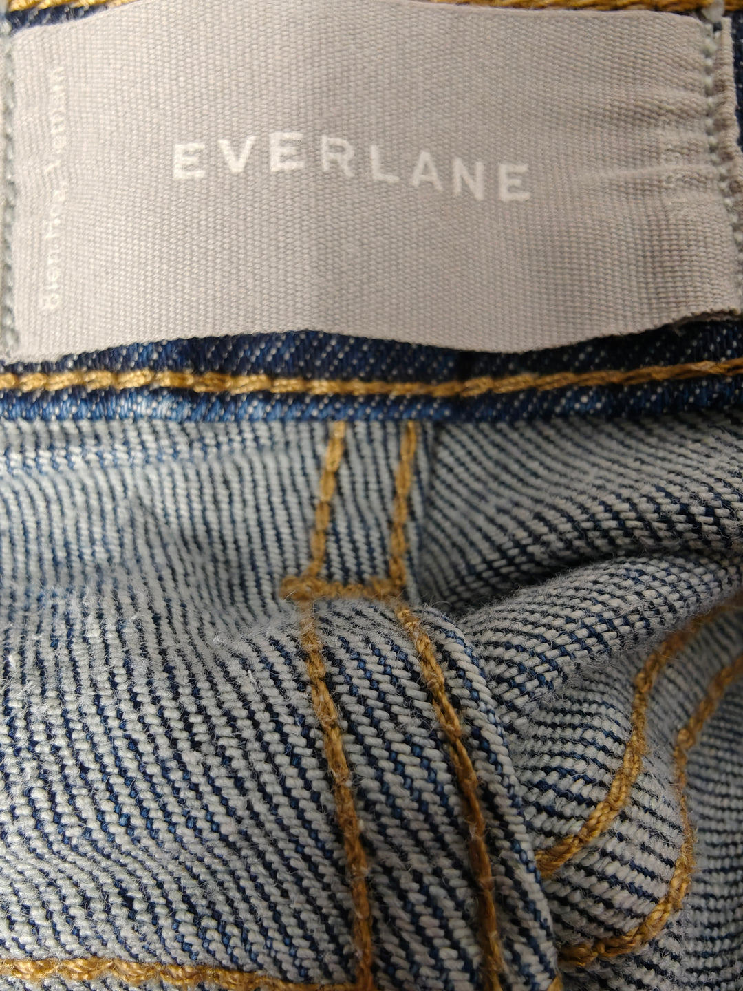 Womens Everlane Kick Crop Jeans Blue Size 29