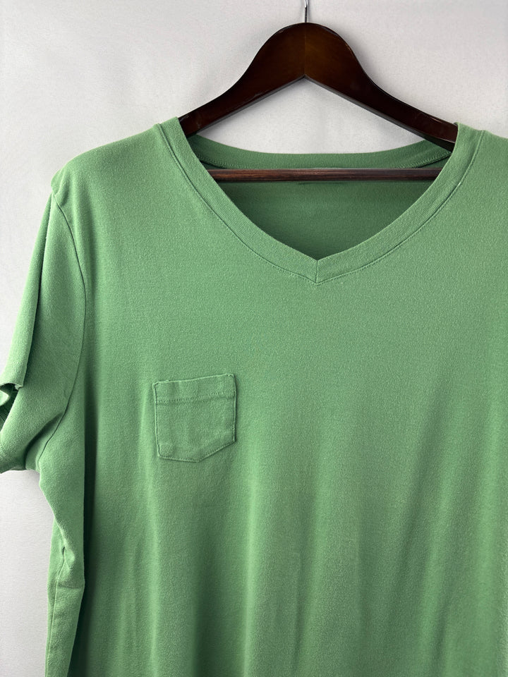 Women’s Fresh Produce Size 2X Sage Green T-Shirt