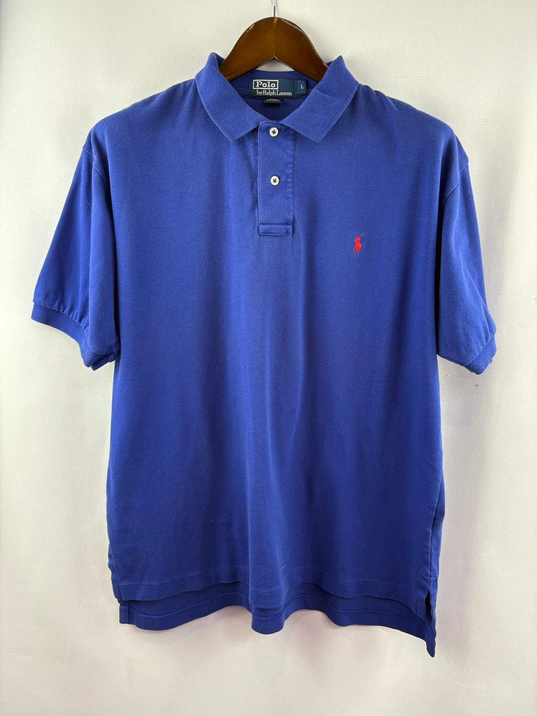 Men’s Polo Ralph Lauren Large Royal Blue Polo Shirt