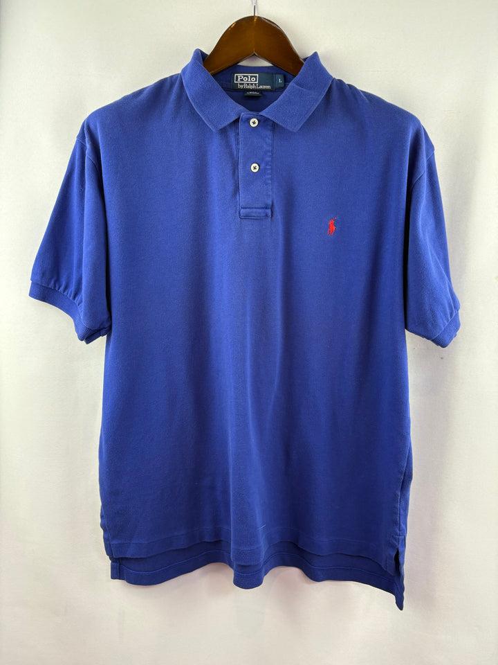 Men’s Polo Ralph Lauren Large Royal Blue Polo Shirt