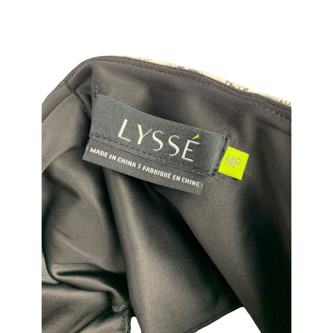 Lysse Womens Geometric Black & White Textured Skirt MP