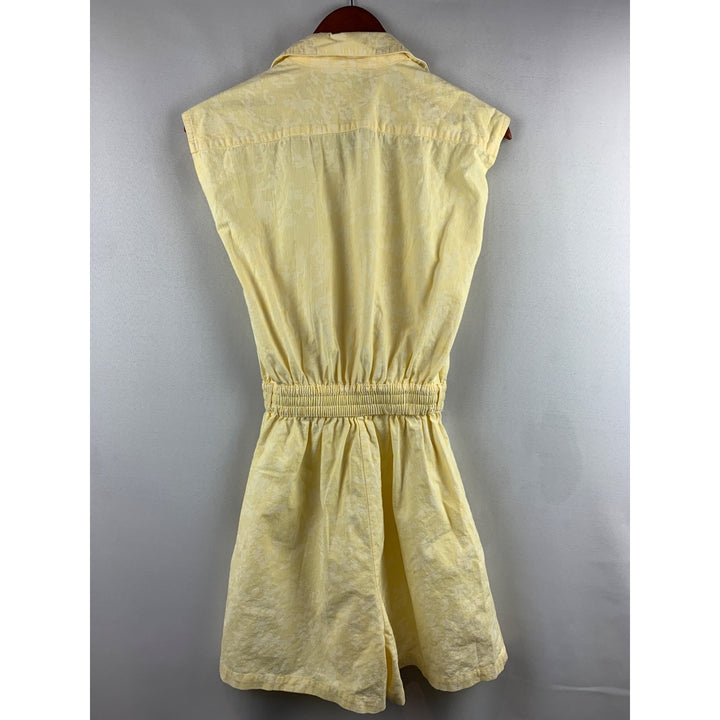 Heres A Hug Yellow Cotton Romper S