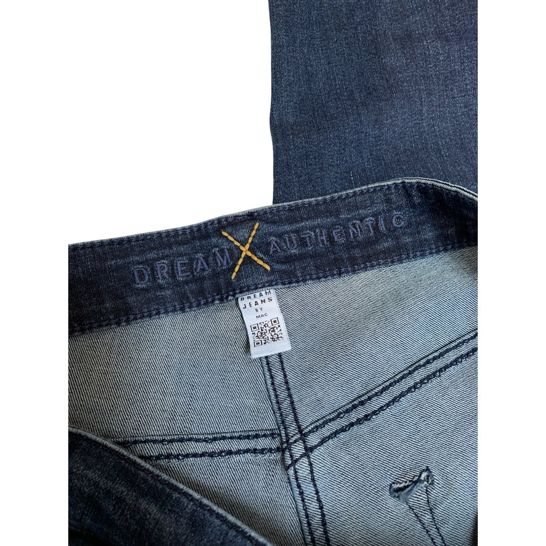 MAC Dream Authentic Skinny Jeans 36/30 Dark Wash Cotton/Polyester Blend