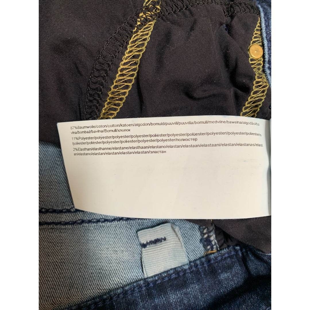 MAC Dream Authentic Skinny Jeans 36/30 Dark Wash Cotton/Polyester Blend