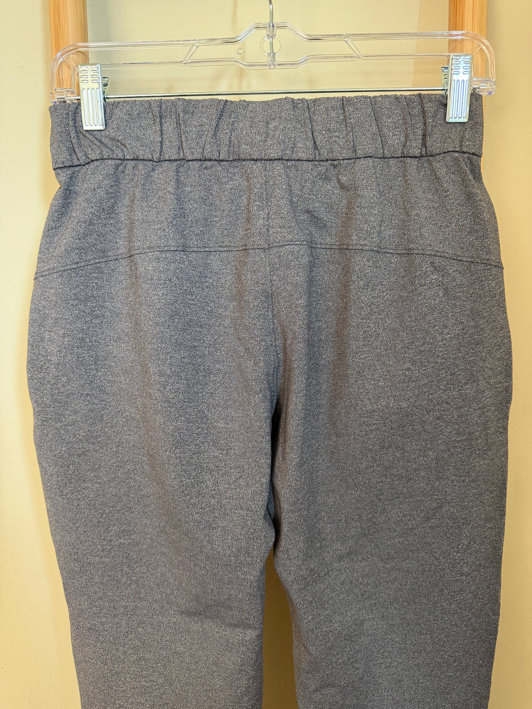 Lululemon Heathered Grey Tapered Pull-On Pants