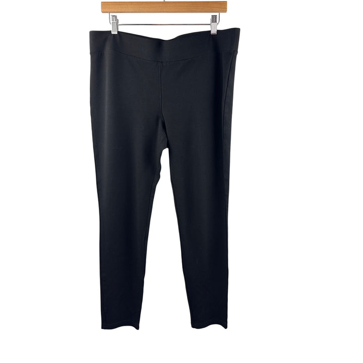 Women’s Cabi XL Black Slightly Cropped Leggings