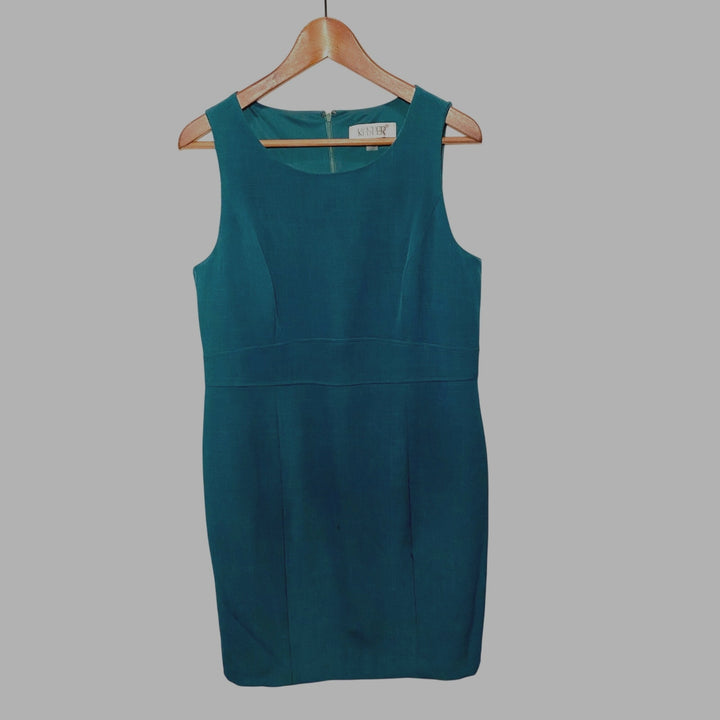 Kasper Green Women's Sheath Dress Size 10P