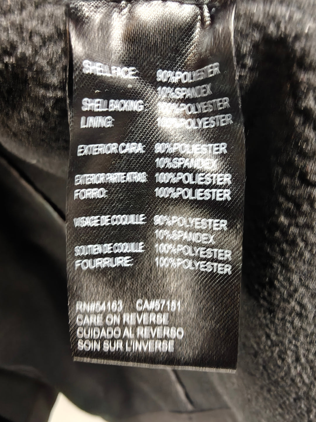 Karl Lagerfeld Paris Black Hooded Trench Coat Women Xl Belted