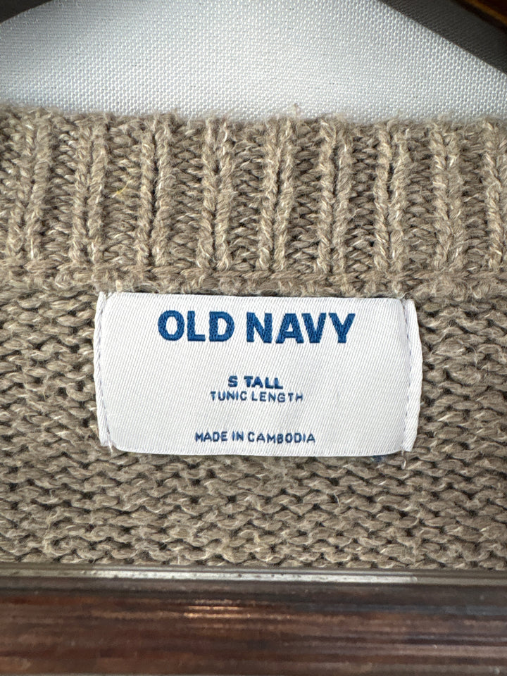 Women’s Old Navy Small Beige Knit Crewneck Sweater
