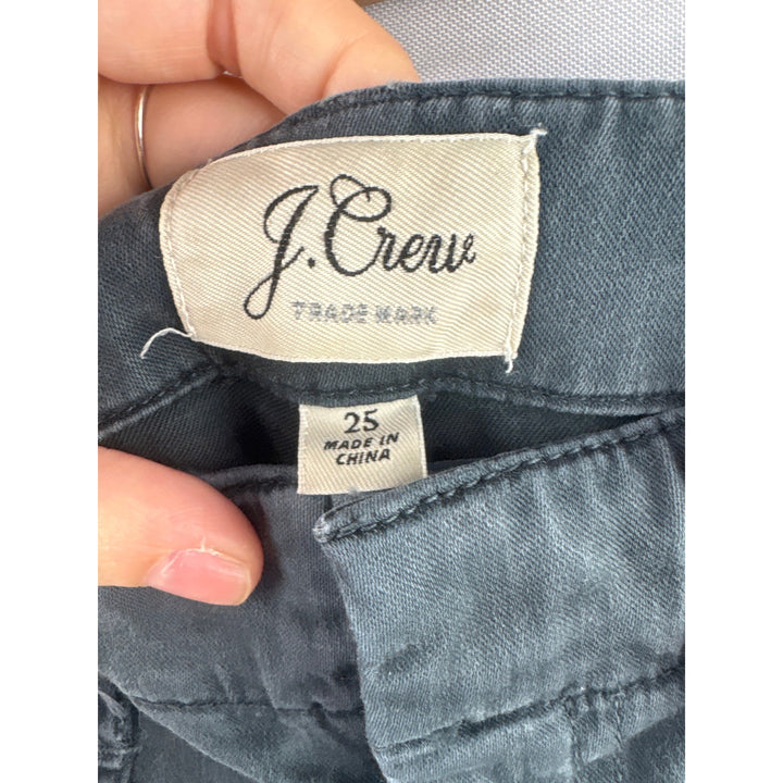 Women’s J.Crew Size 25 Dark Gray Skinny Jeans