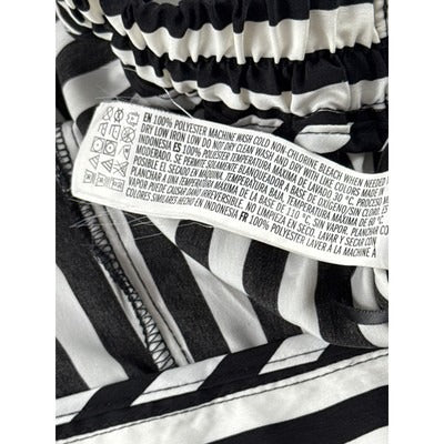 Women’s Forever 21 Black & White Striped Pants Sz S