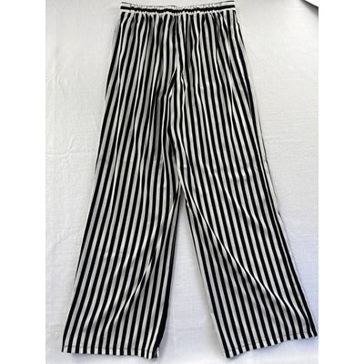 Women’s Forever 21 Black & White Striped Pants Sz S