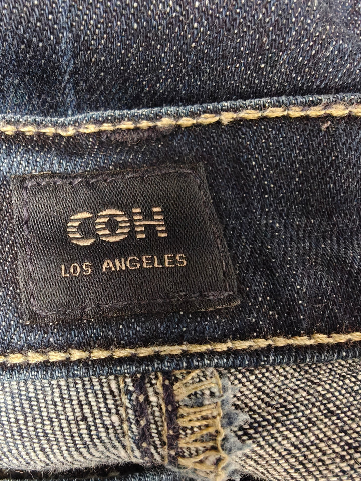 Womens Citizens Of Humanity Bootcut Jeans Dark Blue Denim Size 32