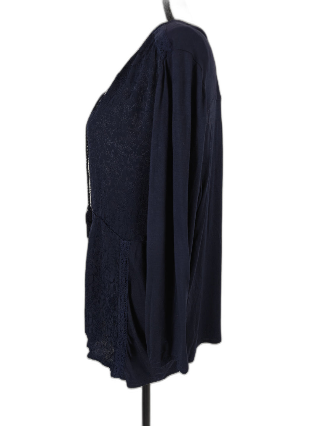 Women Chicos Tunic Top Navy Size 3