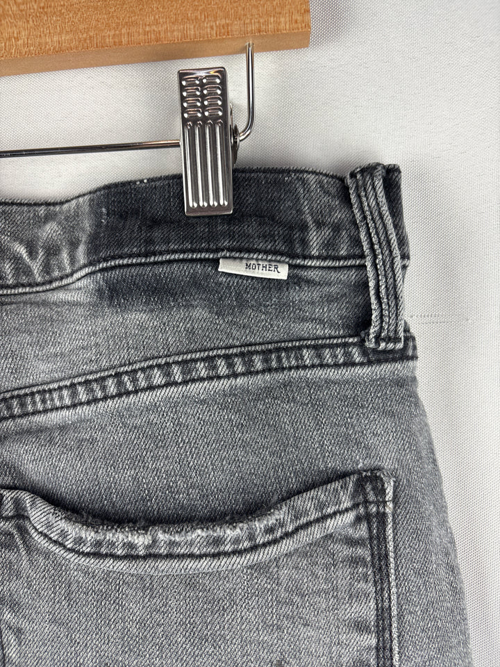 Women’s Mother Size 32 Light Gray Straight Leg Jeans