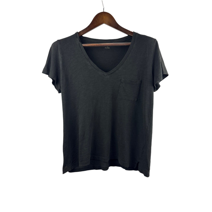 Women’s Madewell Medium Black V-Neck T-Shirt