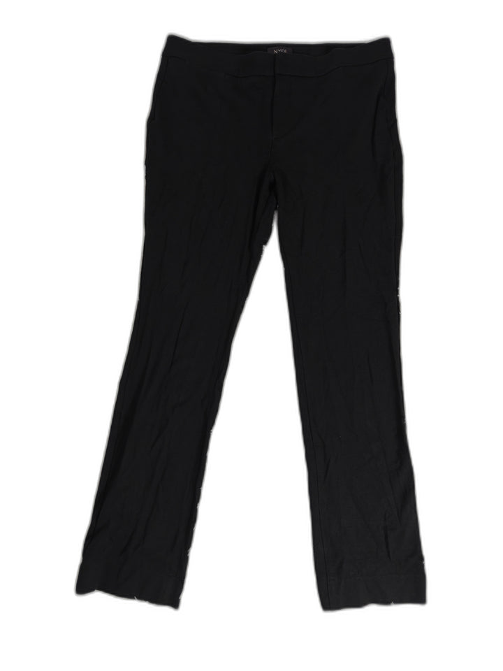 Womens NYDJ Lift Tuck Technology Dress Pants Black Size 12