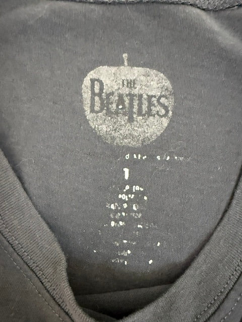 The Beatles Floral Logo Graphic Tee Dark Gray SzM