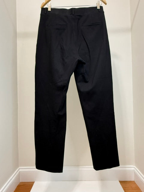 Mary Crafts Pull On Straight Leg Pants Black Sz12