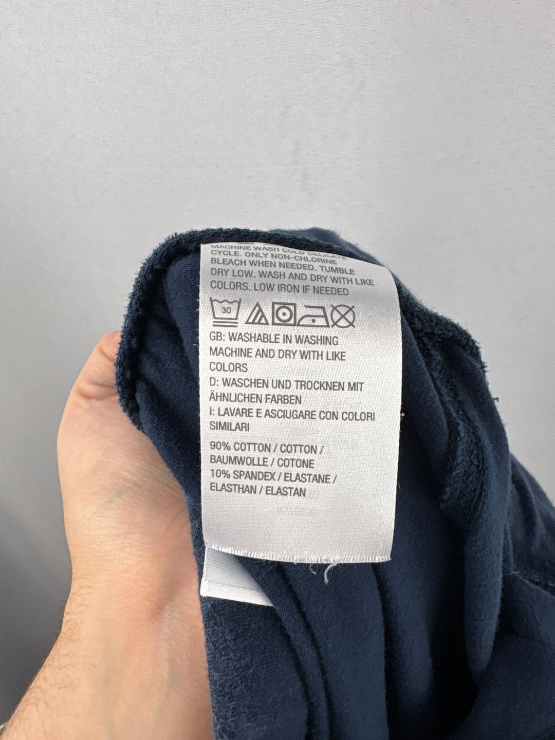 Women’s D&amp;Co Active Large Navy Blue Joggers