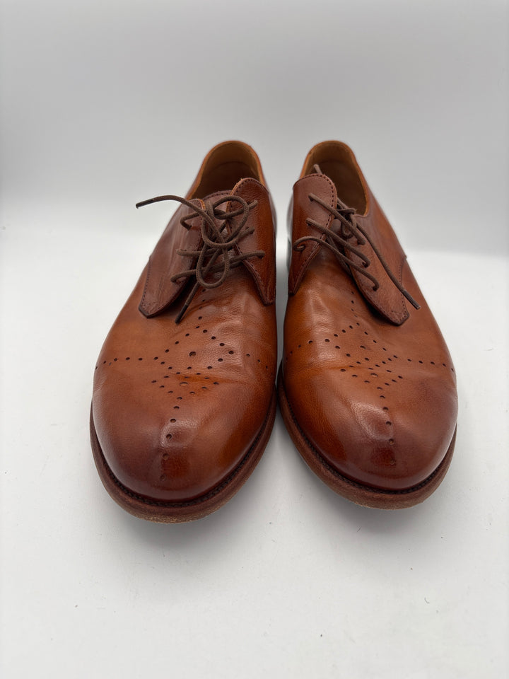 Women’s Pantanetti Size 10 Brown Leather Dress Shoes