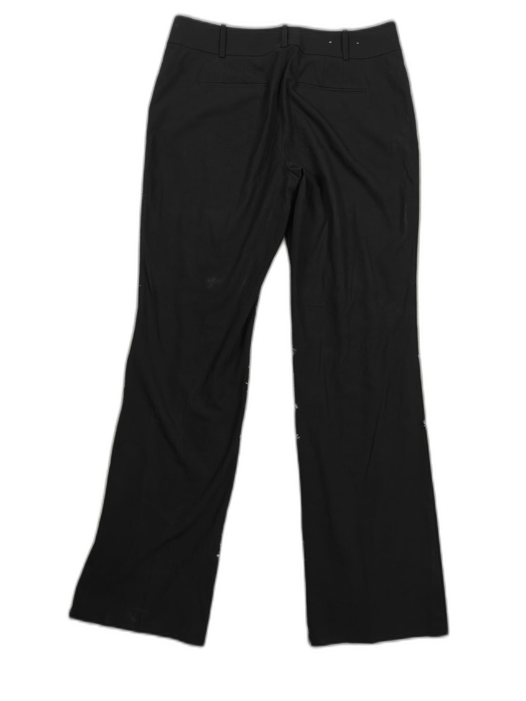 Womens Ann Taylor Trouser Pants Black Size 12T