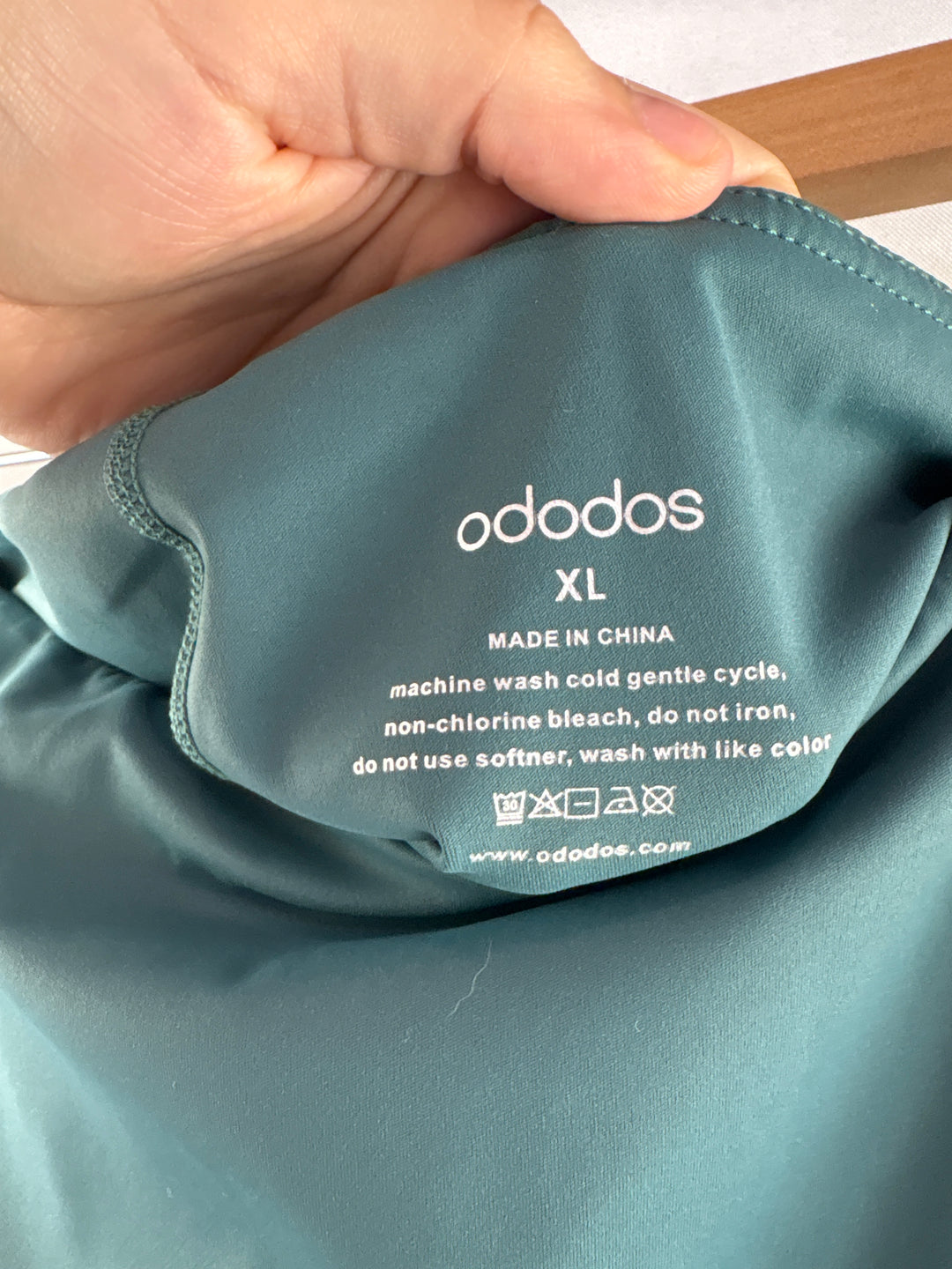 Women’s Ododos XL Muted Teal Golf Skort