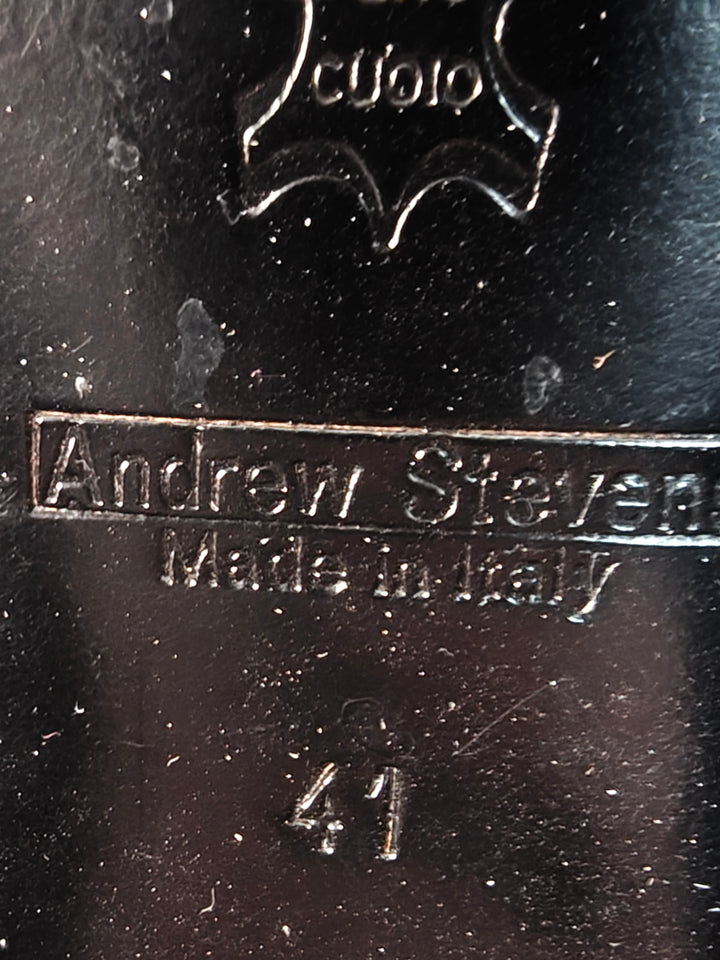 Women Andrew Stevens Pumps Black Size 9.5