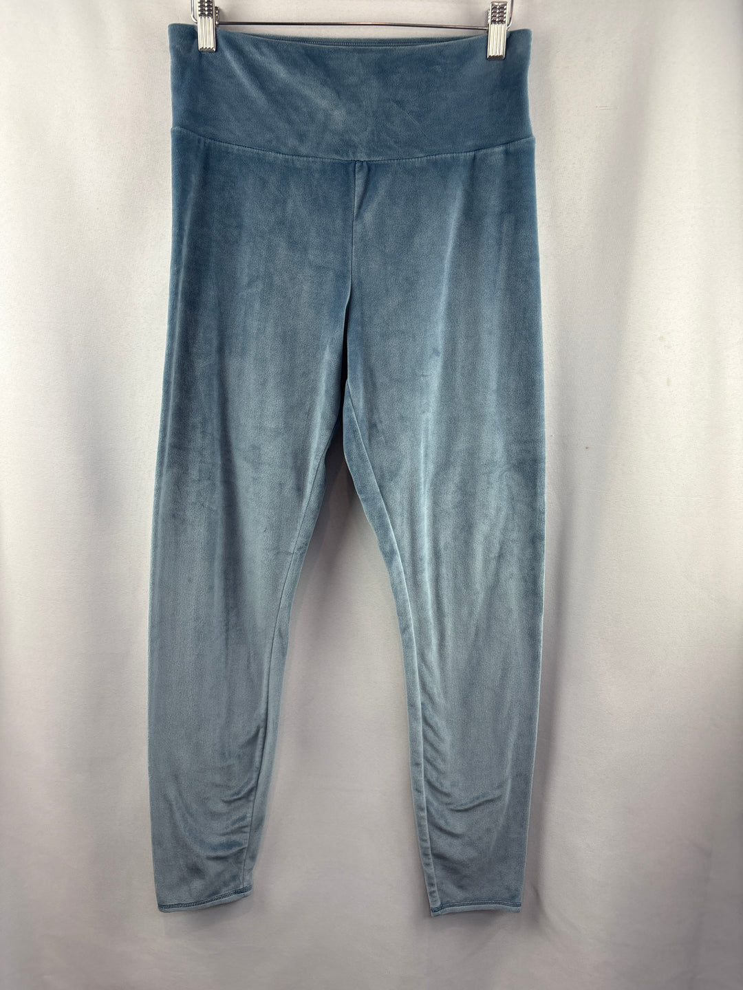 Women’s 32° Heat Large Cool Blue Velour Leggings