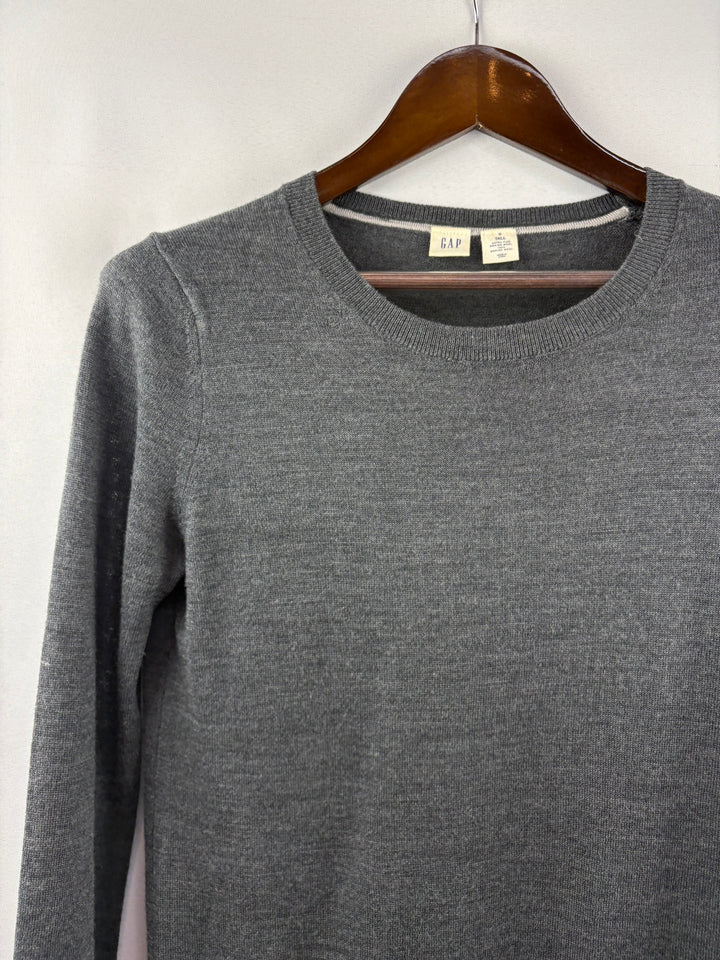 Women’s GAP Small Dark Gray Wool Crewneck