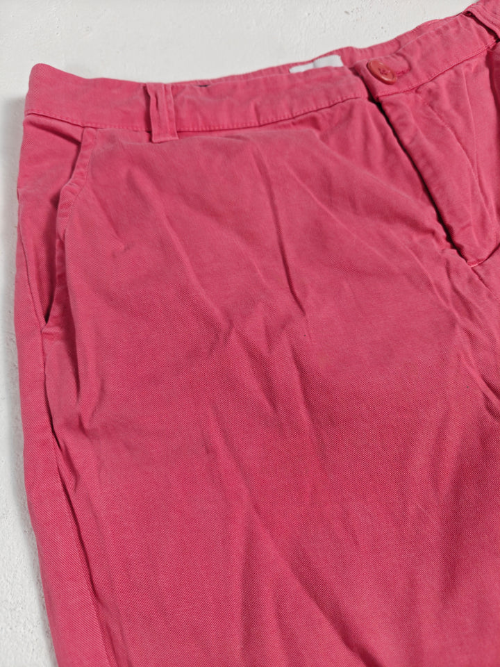 Womens The Mitchell Ecru Chino Pants Pink Size 10
