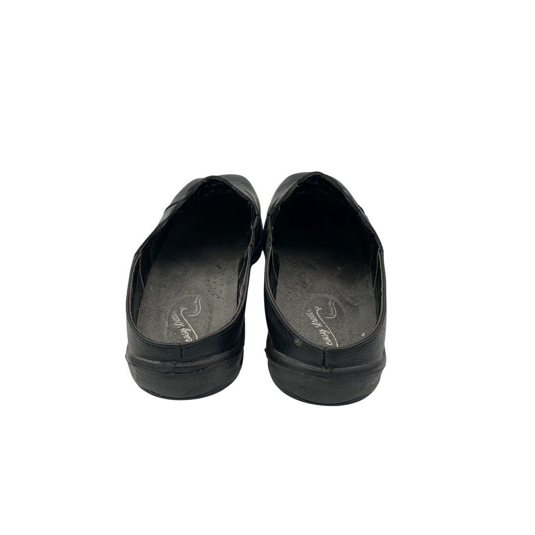 Easy Street Comfort Wave Womens Black Slip-On Shoes Size 8.5W