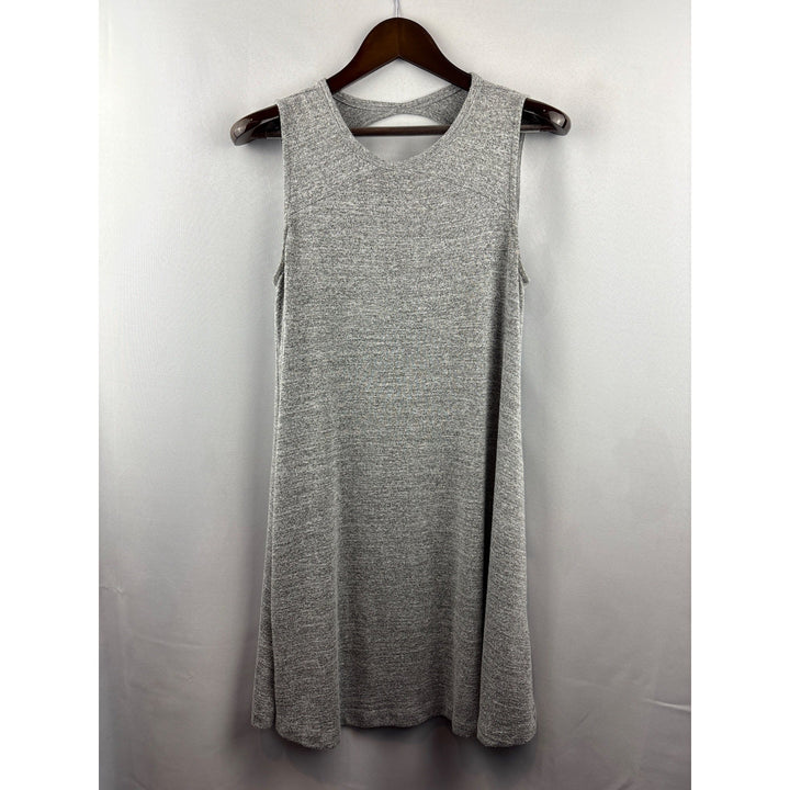 Women’s GAP Medium Light Grey Tank Dress w/ a Back Cutout