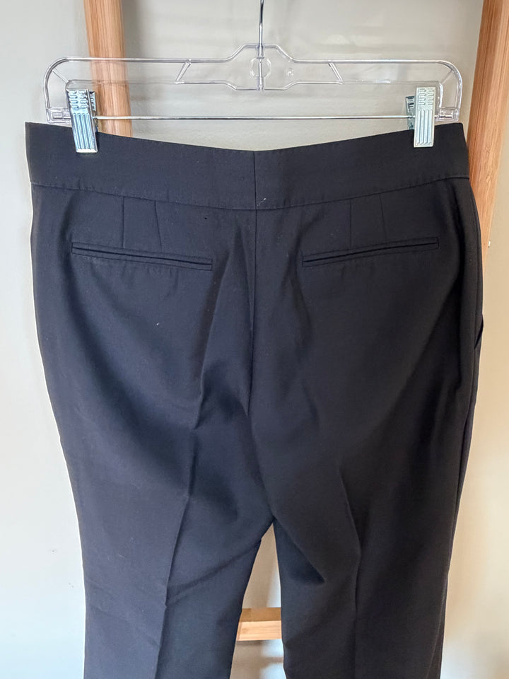 Vintage Louis Vuitton Black Wool Trousers Size 40 Made in France