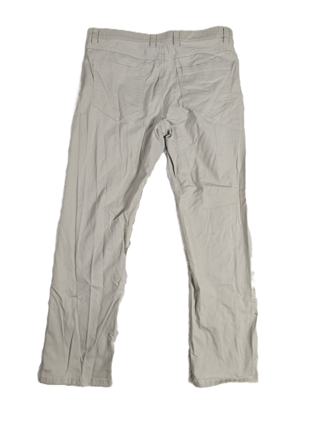 Mens IZOD Straight Pants Beige Size 34x32