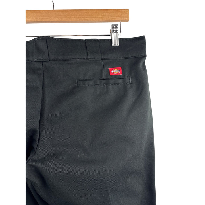 Women’s Dickies Size 12P Black Lowrise Straight Leg Pants