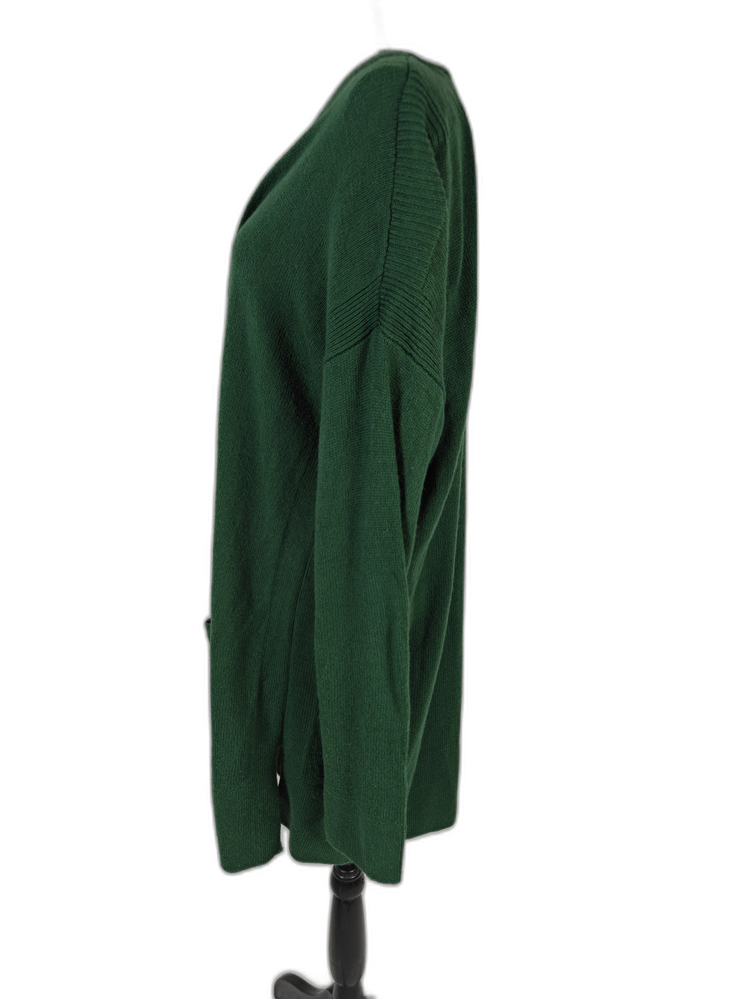Women Ann Taylor Cardigan Green XL