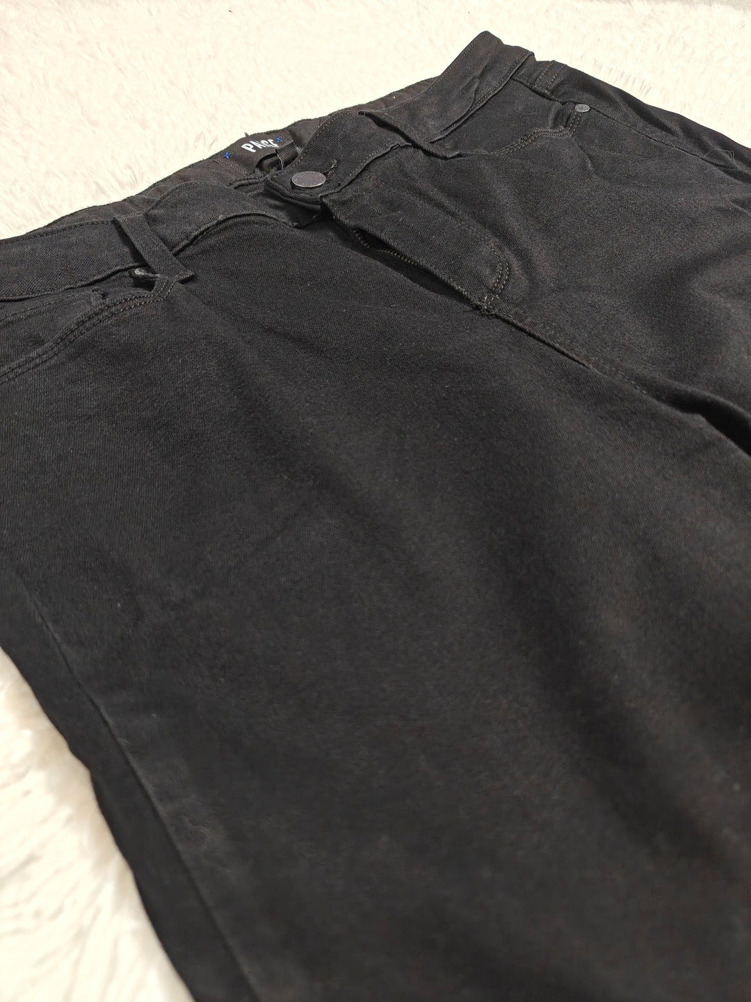 Womens PAIGE Skyline Bootcut Jeans Black Size 33
