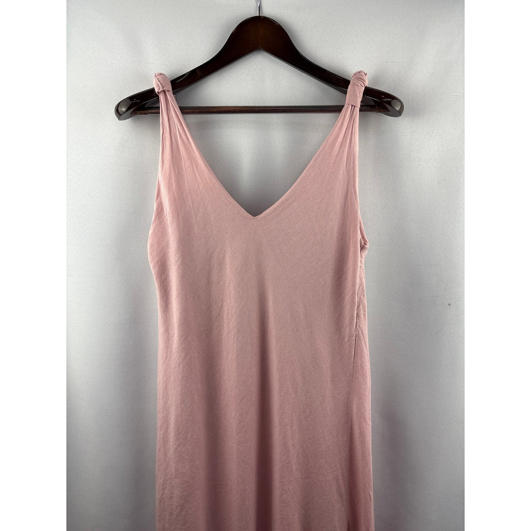 Women’s Luna Allegra Large Millennial Pink Tank Maxi Dress