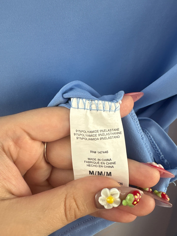 Women’s Hang Ten Medium Cornflower Blue Long Sleeve Shirt