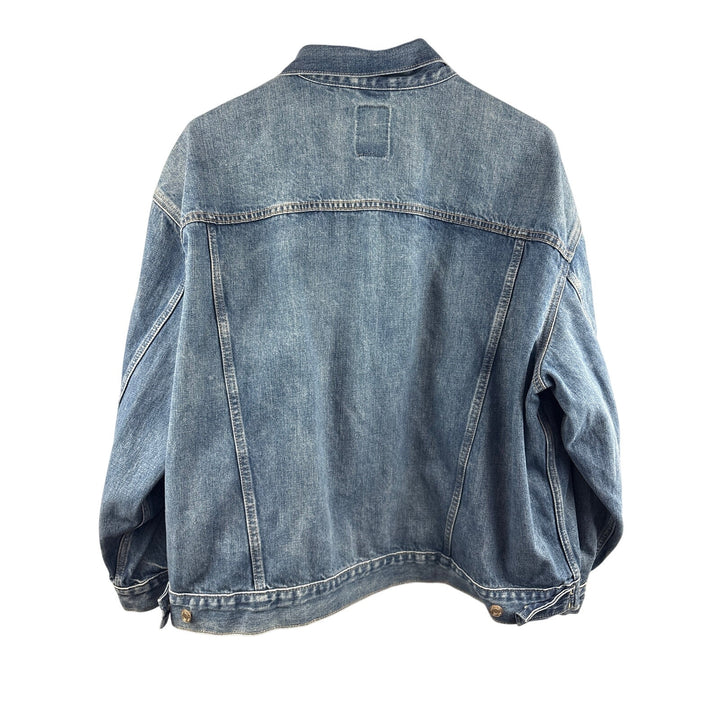 Women’s GAP XXL Medium Wash Blue Oversized Jean Jacket
