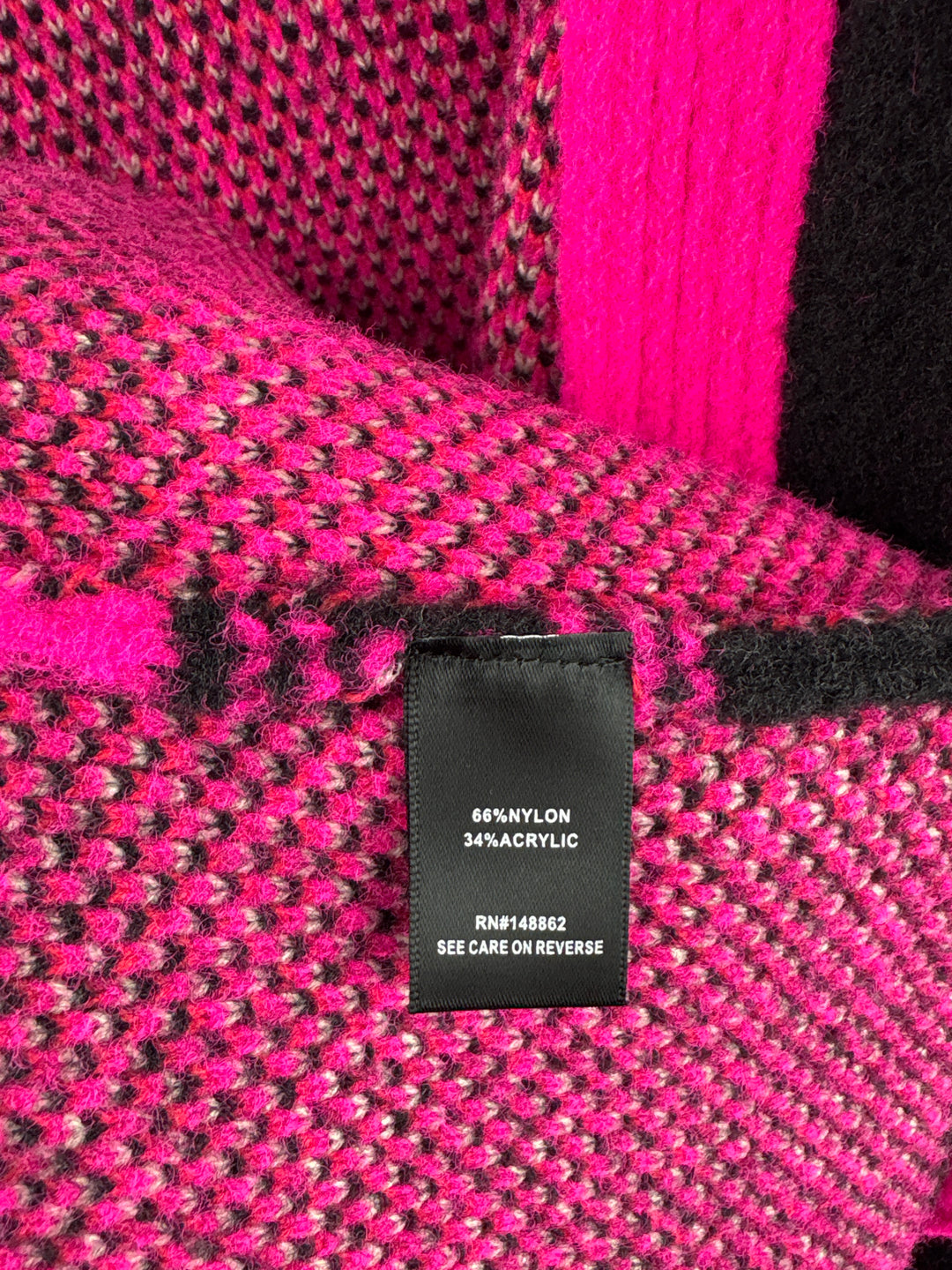Women’s Torrid Size 1 Pink Gray &amp; Black Patterned Cardigan